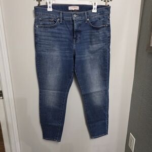 Lucky Brand Ava Mid-Rise Slinny Jean Size 14